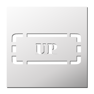 Pochoir UP