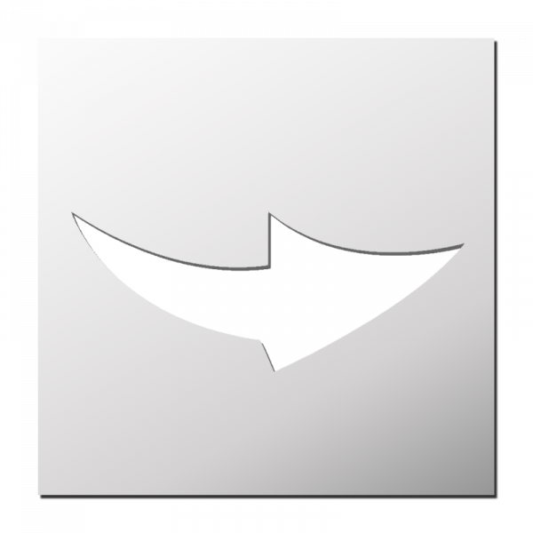 Pochoir Flèche
