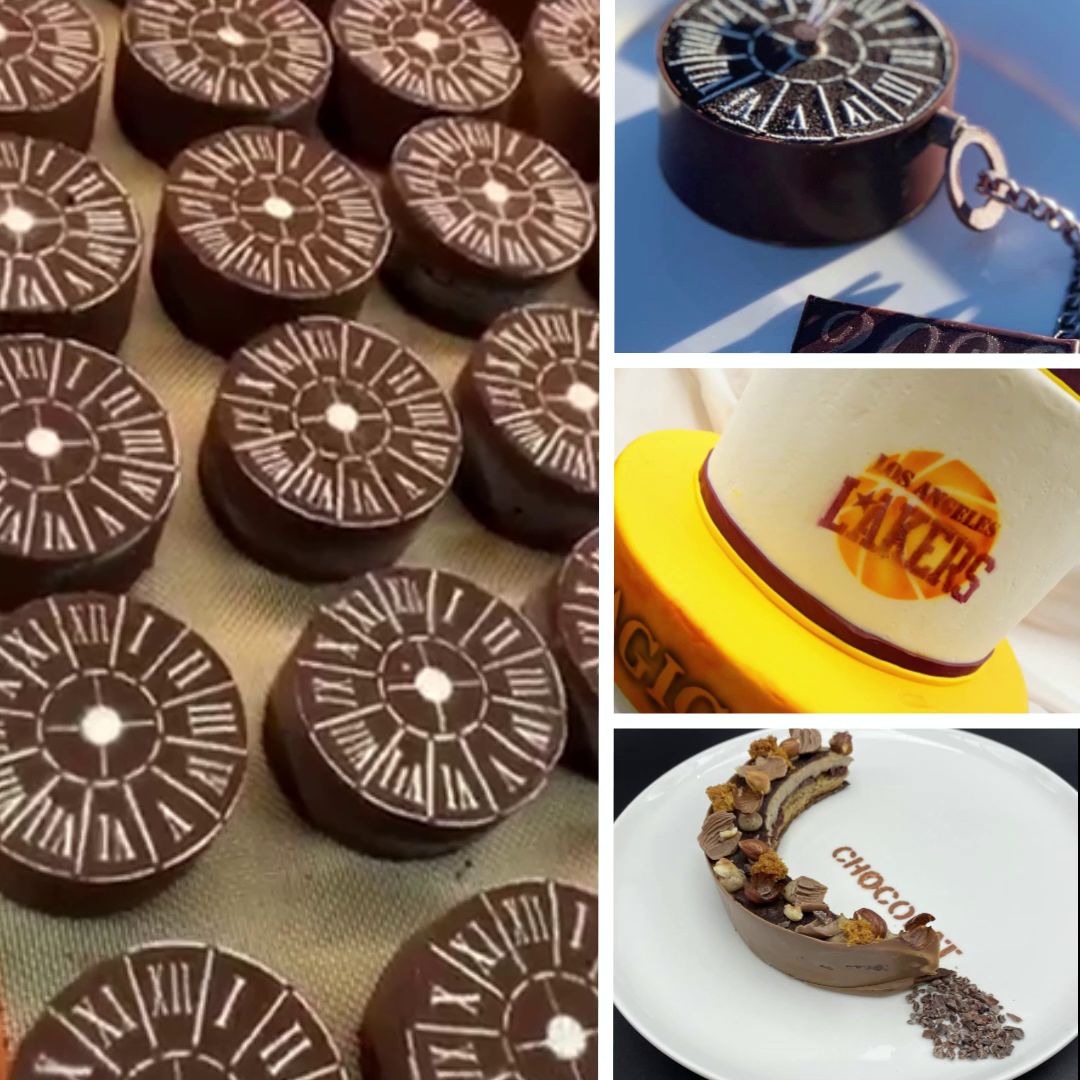 Décoration de Pâtisserie au Pochoir 🍰