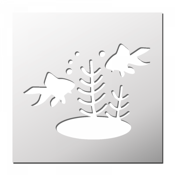 Pochoir Aquarium