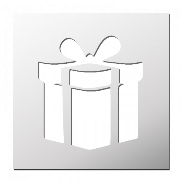 Pochoir Cadeau