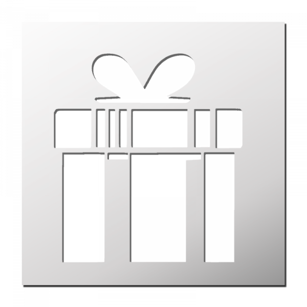 Pochoir Cadeau
