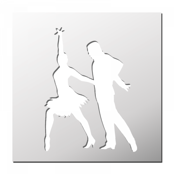 Pochoir Danseurs