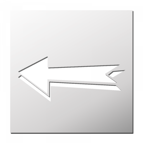 Pochoir Flèche