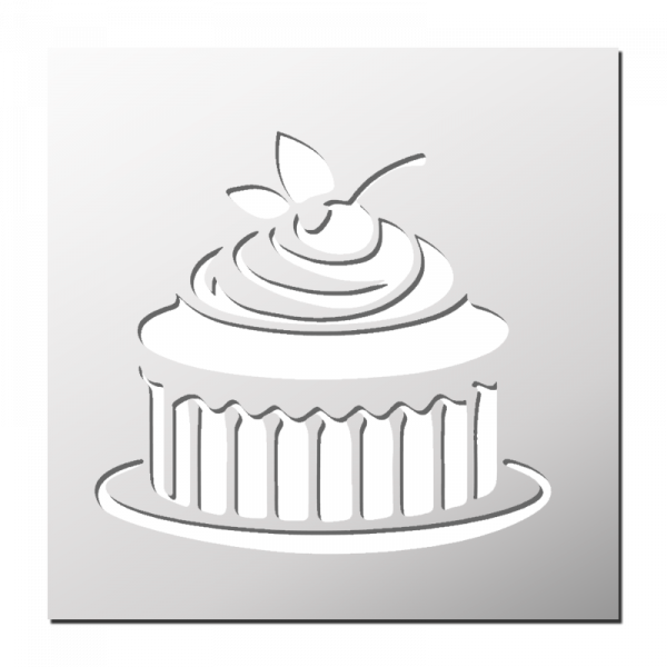 Pochoir Gâteau