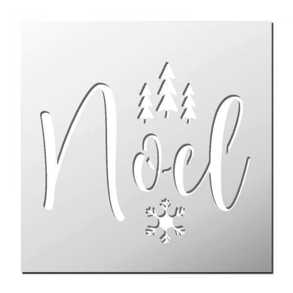 Pochoir Noël