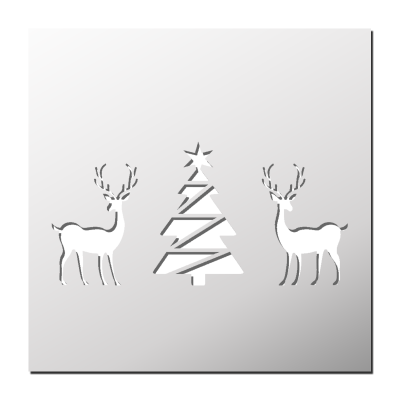 Pochoir Déco Noël