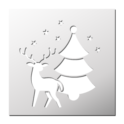 Pochoir Déco Noël