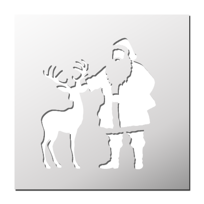 Pochoir Père Noël