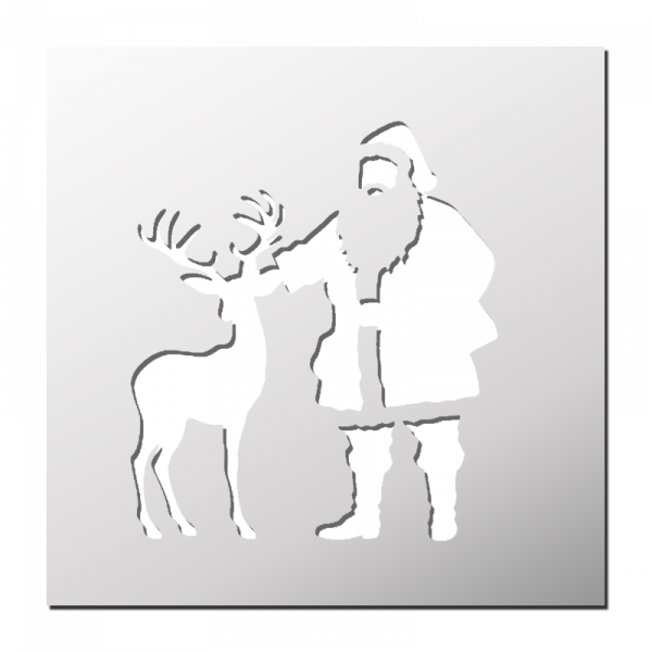 Pochoir Père Noël