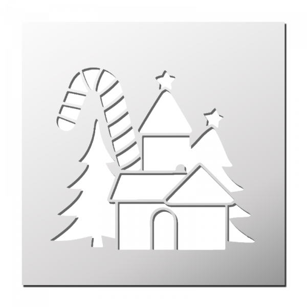Pochoir Décoration de Noël