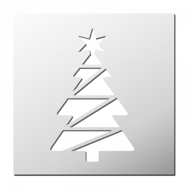 Pochoir Sapin de Noël