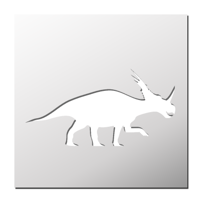 Pochoir Dinosaure