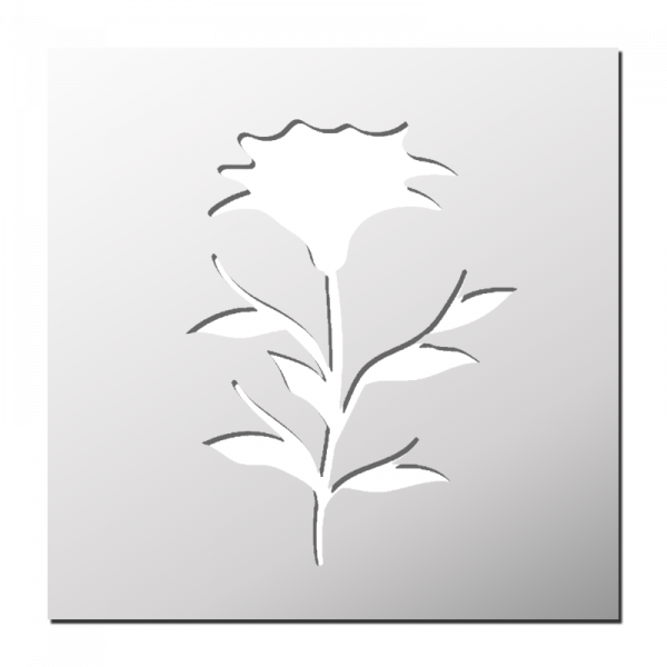 Pochoir Fleur