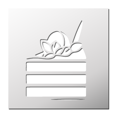 Pochoir Gâteau