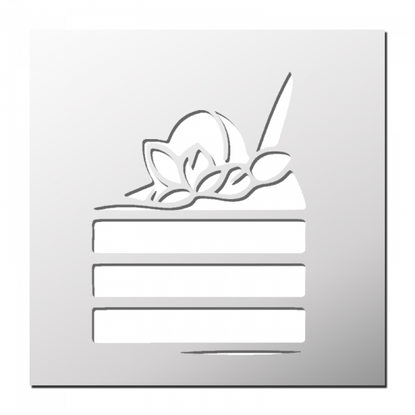 Pochoir Gâteau