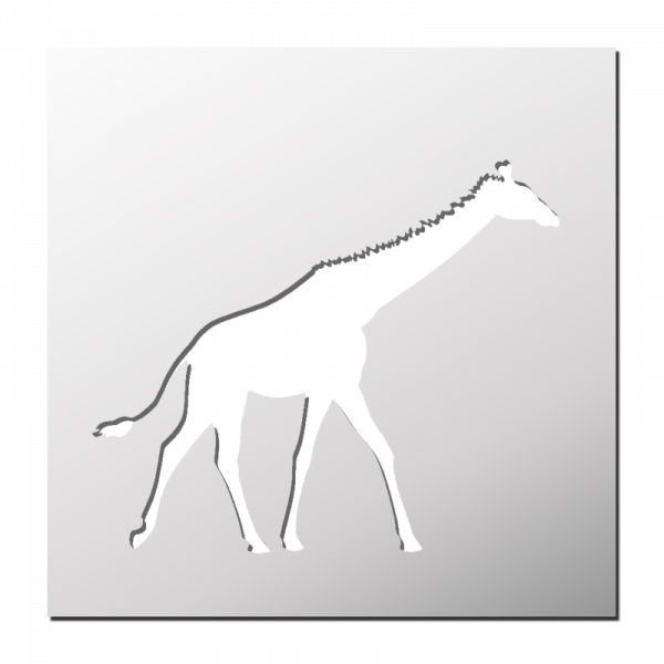 Pochoir Girafe