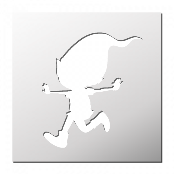Pochoir Lutin