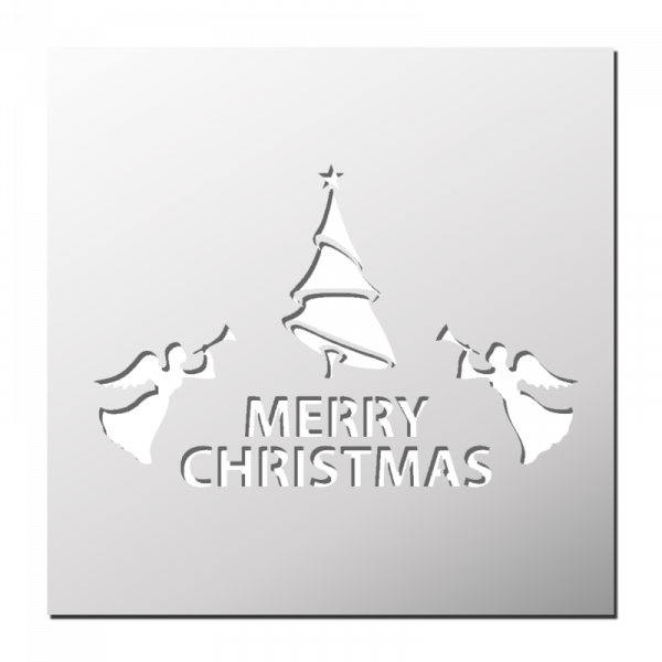 Pochoir Merry Christmas