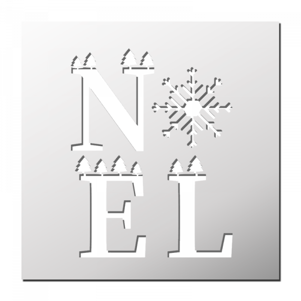 Pochoir Noël
