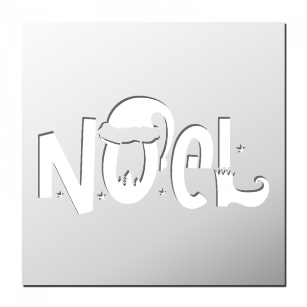 Pochoir Noël
