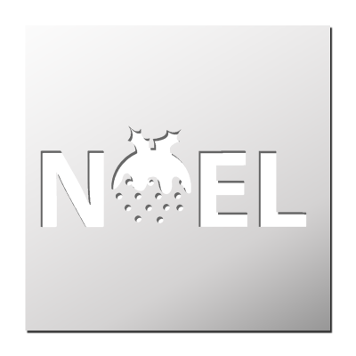 Pochoir Noël