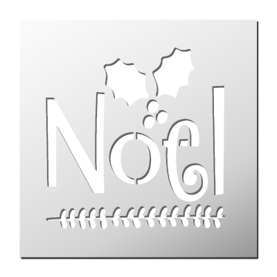 Pochoir Noël