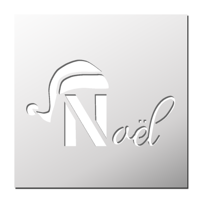 Pochoir Noël
