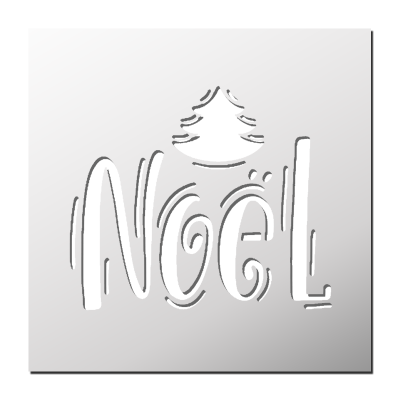Pochoir Noël