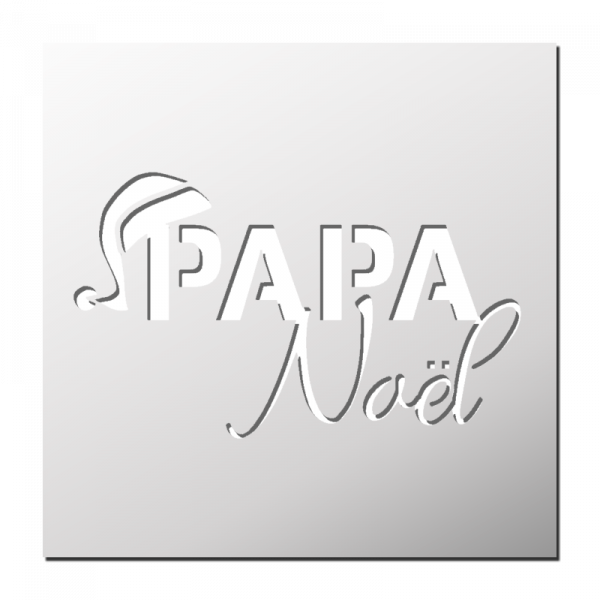 Pochoir Papa Noël