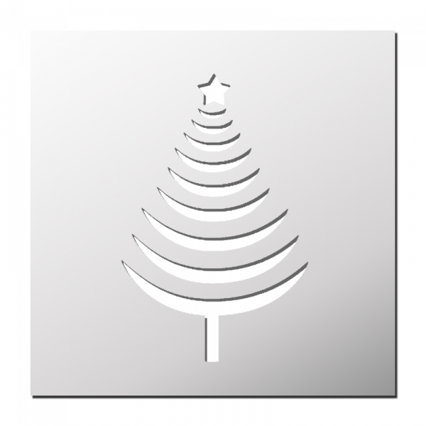 Pochoir Sapin de Noël