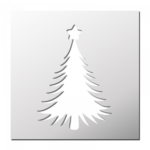 Pochoir Sapin Noël