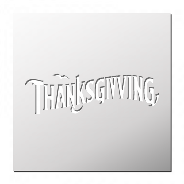 Pochoir Thanksgiving