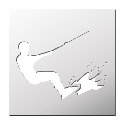 Pochoir Wakeboard