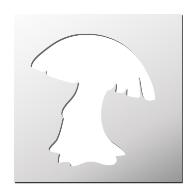 Pochoir Champignon