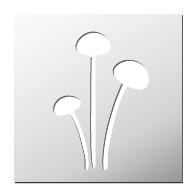 Pochoir Champignons