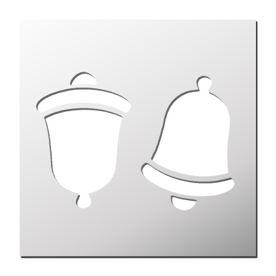 Pochoir Cloches