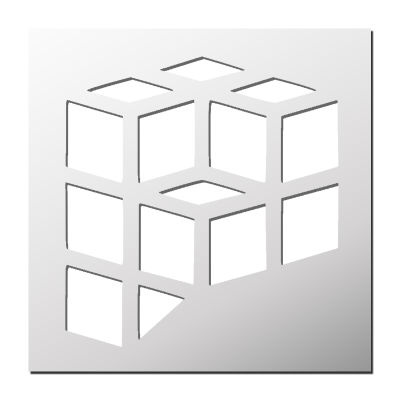 Pochoir Cubes