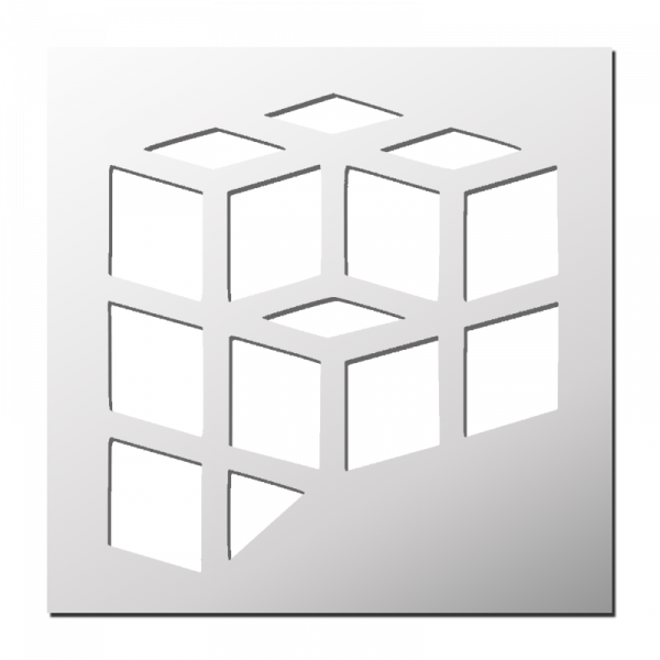Pochoir Cubes