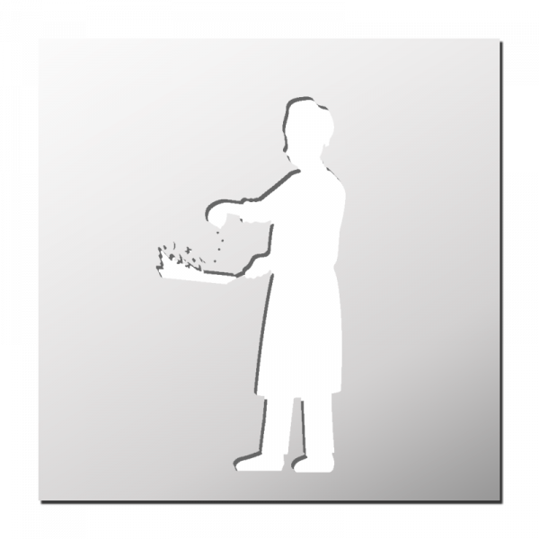 Pochoir Cuisinier