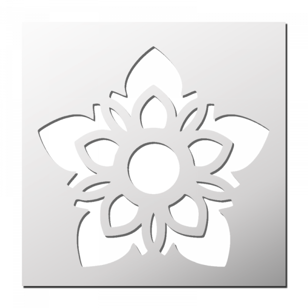 Pochoir Fleur