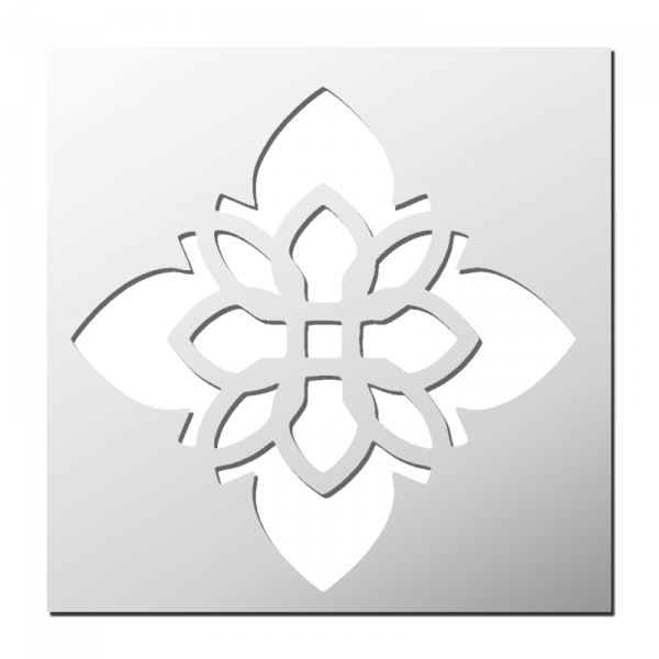 Pochoir Fleur