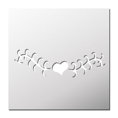 Pochoir Déco Coeur