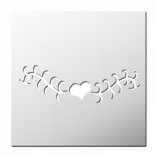 Pochoir Déco Coeur