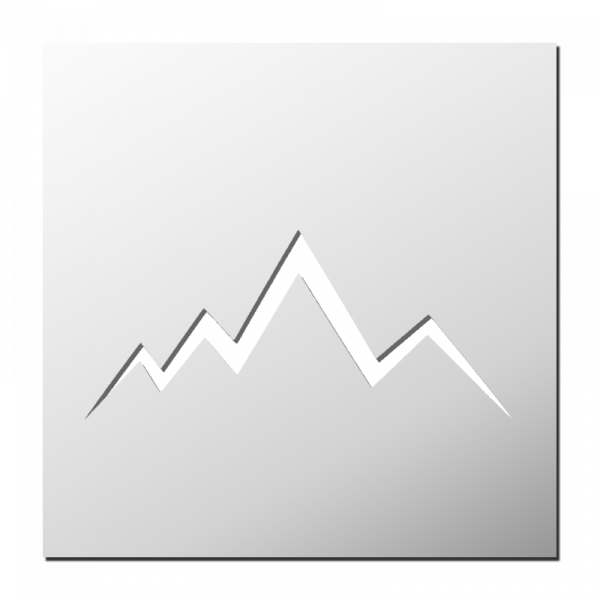 Pochoir Montagne