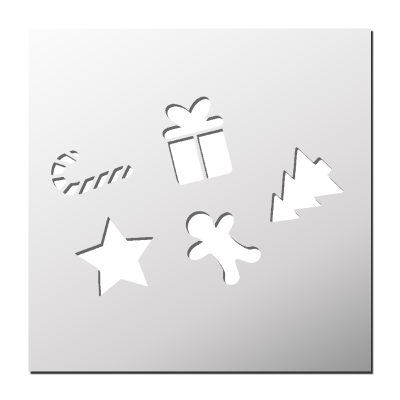 Pochoir Déco Noël