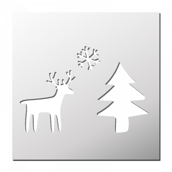Pochoir Déco Noël