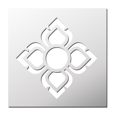Pochoir Fleur