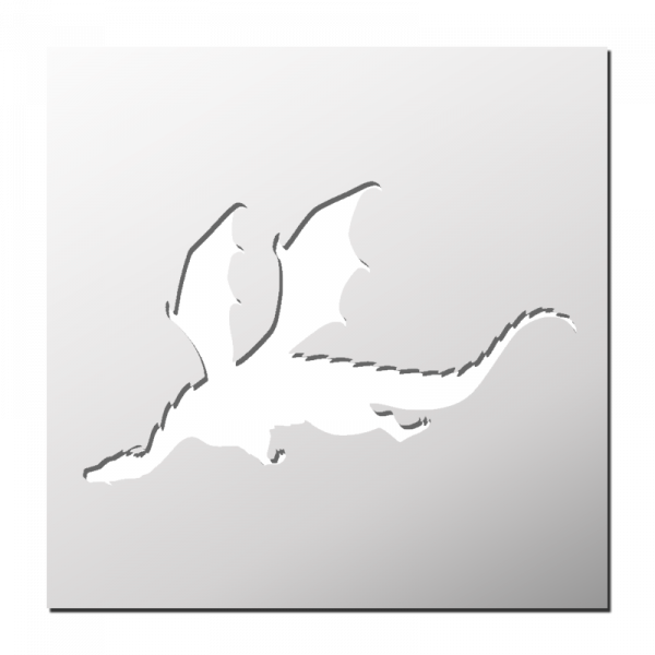 Pochoir Dragon