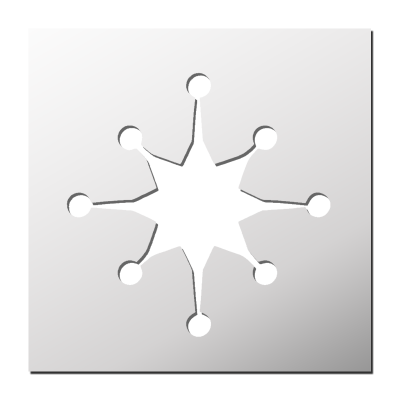 Pochoir Etoile